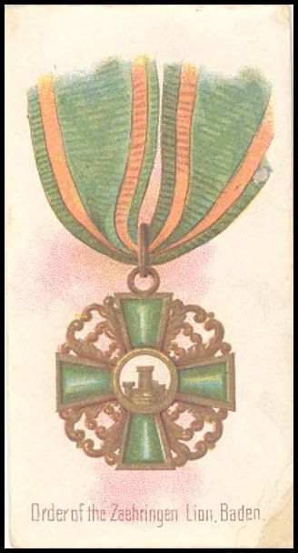 50 Order of the Zaehringen Lion, Baden